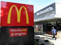 SAN FRANCISCO, CA - JANUARY 30: A sign is posted in front of a McDonald's restaurant on January 30, 2018 in San Francisco, California. McDonald's reported better-than-expected fourth quarter earnings with global same-store sales growing at the fastest pace in six years. Fourth quarter net income dropped 41 percent to $698.7 million, or 87 cents per share, compared to $1.19 billion, or $1.44 per share one year ago. (Photo by Justin Sullivan/Getty Images)