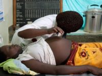 A pregnant woman in eastern Uganda receives the sort of prenatal care that UNICEF says can prove crucial to a newborn's chances of survival