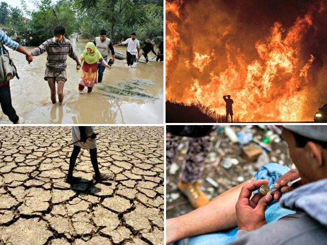 Things made worse by climate change