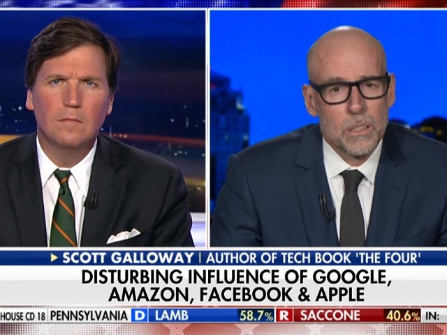 NYU Professor: 'Too Much Power' in Hands of 4 Major Tech Companies --- 'At Some Point Referees Need to Step in, Throw a Yellow Flag' | Breitbart