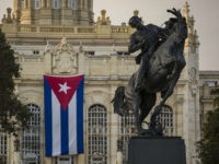 A replica of a Jose Marti statue that sits in New Yorks Central Park, is seen during its unveiling in front of the Museum of the Revolution on January 28, 2018, in Havana, Cuba. The statue of Cubas national hero Marti was donated by a fund initiated by the Bronx Museum of the Arts and was unveiled on the 165th anniversary of Martis birth. President Raul Castro has declared that he will step down from the presidency and that therefore the National Assembly will elect a new president in Cuba on April 19, 2018. Diaz Canel is said to be most likely Cubas new President. Cubas Revolution leader Fidel Castro died in November 2016. (Photo by Sven Creutzmann/Mambo photo/Getty Images)
