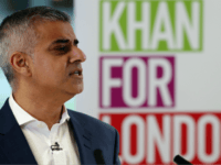 Labour's London mayoral election Sadiq Khan addresses members of the media during a press conference at West Thames College on February 2, 2016 in London, England.