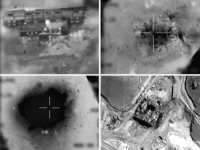 This combination of pictures created on March 20, 2018 of handout images provided by the Israeli army reportedly shows an aerial view of a suspected Syrian nuclear reactor during bombardment in 2007. Israel's military admitted for the first time on March 20 responsibity for a 2007 air raid against a suspected Syrian nuclear reactor, a strike it was long suspected of carrying out. The admission, along with the release of newly declassified material related to the raid, comes as Israel intensifies its warnings over the presence of its main enemy Iran in neighbouring Syria. / AFP PHOTO / Israeli Army / - (Photo credit should read -/AFP/Getty Images) Editorial subscription SML 2974 x 2167 px | 25.18 x 18.35 cm @ 300 dpi | 6.4 MP Size Guide Add notes SUBSCRIPTION DOWNLOAD Details Restrictions: Contact your local office for all commercial or promotional uses. Full editorial rights UK, US, Ireland, Italy, Spain, Canada (not Quebec). Restricted editorial rights elsewhere, please call local office. Credit: - / Contributor Editorial #: 935453324 Collection: AFP Date created: 20 March, 2018 Licence type: Rights-managed Release info: Not released. More information Source: AFP Barcode: Israeli Army Object name: 84518988_SEA.jpg Max file size: 2974 x 2167 px (25.18 x 18.35 cm) - 300 dpi - 1.33 MB More search resultsView all