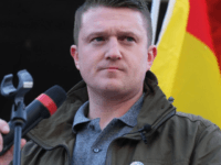 former English Defence League leader Tommy Robinson at a PEGIDA rally in Cologne, Germany, 9 January 2016 (photo by Rachel Megawhat/Breitbart London)