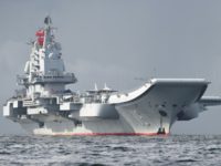 The Liaoning has made another passage through the Taiwan Strait
