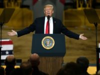 President Donald Trump delivered a populist address to industrial workers in the state of Ohio, saying that US forces would be "coming out of Syria, like, very soon"