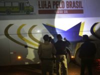 Campaign caravan of Brazil's da Silva shot at; no one hurt