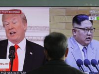 South Korea North Korea Nuclear Site In this March 27, 2018 file photo, A man watches a TV screen showing file footages of U.S. President Donald Trump, left, and North Korean leader Kim Jong Un, right, during a news program at the Seoul Railway Station in Seoul, South Korea. Increased activity at a North Korean nuclear site has once again caught the attention of analysts and renewed concerns about the complexities of denuclearization talks as President Donald Trump prepares for a summit with Kim Jong Un. (AP Photo/Lee Jin man, File)
