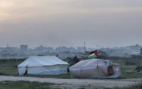 Palestinians Setting Up Tent City to Stage Gaza Border Chaos