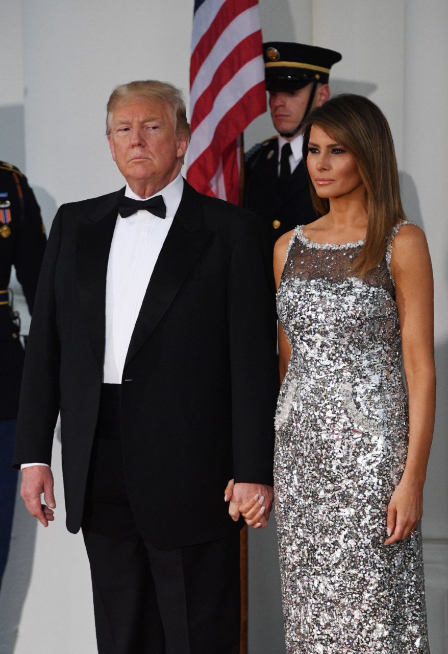 Fashion Notes: Melania Trump is The Belle of The Ball in Chanel Haute Couture at US-France State ...