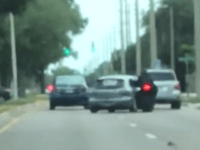 Video shows Salvadoran Illegal Immigrant deliberately crashing into motorcyclist, says Sarasota County Sheriff Tom Knight.