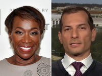 Joy Reid and Media Matters president Angelo Carusone.