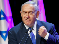 Israeli Prime Minister Benjamin Netanyahu addresses the annual health conference in Tel Aviv on March 27, 2018. / AFP PHOTO / JACK GUEZ (Photo credit should read JACK GUEZ/AFP/Getty Images)