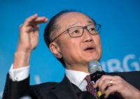 World Bank President Jim Yong Kim said increased lending capacity will help the institution address new challenges to poor countries, like climate change and refugees