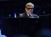 Elton John pictured performing in New York on January 30, 2018