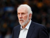 San Antonio Spurs head coach Gregg Popovich