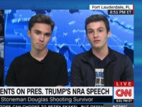 David Hogg: NRA Is ‘Scared’ Because of the Support We’ve Gotten