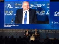 Liberman at IDC Herzliya (Joel Pollak / Breitbart News)