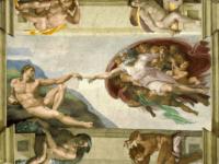 Michelangelo_-_Creation_of_Adam Michelangelo - Creation of Adam