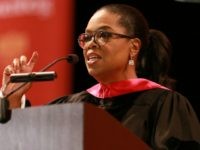 Oprah1 Media producer Oprah Winfrey addresses The USC Annenberg School For Communication And Journalism Celebrates Commencement at The Shrine Auditorium on May 11, 2018 in Los Angeles, California. (Photo by Leon Bennett/Getty Images)