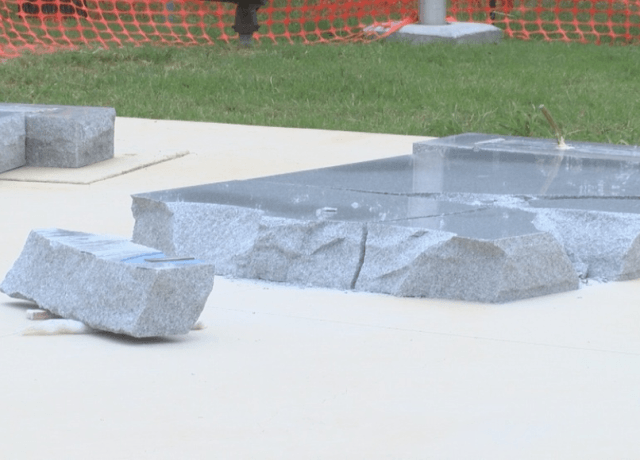 Texas Veterans Monument Mysteriously Damaged