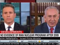TEL AVIV -- CNNs Chris Cuomo conducted a largely belligerent interview with Prime Minister Benjamin Netanyahu on his “New Day” program on Tuesday in which the CNN host repeatedly interrupted and spoke over the Israeli leader, going so far as to confront Netanyahu about Israels suspected nuclear arsenal.