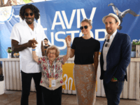 amare, dr ruth, bar refaeli and randall lane, chief content officer of forbes