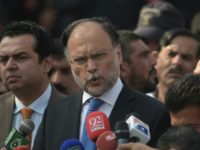 Pakistani Interior Minister Ahsan Iqbal had been attending the meeting in his constituency in Punjab's Narowal district when he was shot in the right arm