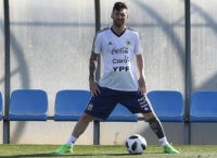 Lionel Messi Argentina's Lionel Messi takes part during a team training session at the Sports Center FC Barcelona Joan Gamper, in Sant Joan Despi, Spain, Friday, June 1, 2018. Israel will play against Argentina next 9 June in a friendly soccer match. (AP Photo/Manu Fernandez)