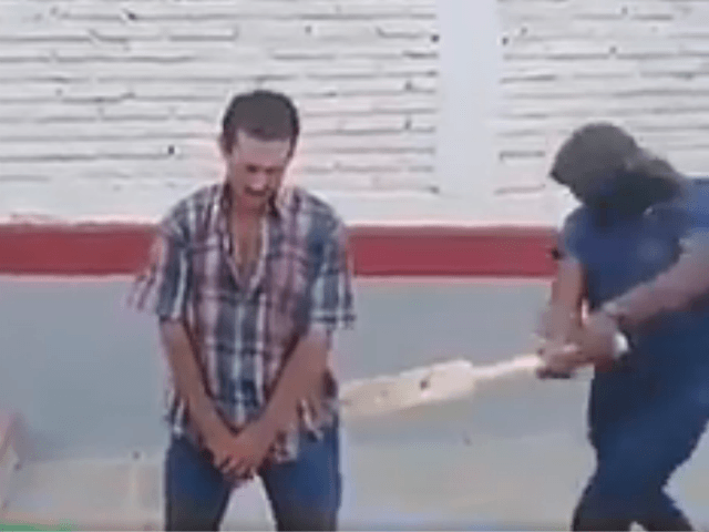 WATCH: Mexican Cartel Gunmen Paddle Lingerie Thief