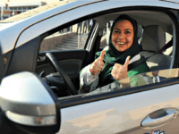 Video: Women Drivers Take to the Road in Saudi Arabia as Ban Lifted