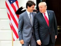 Donald Trump Jokes with Justin Trudeau Amidst Trade Tensions