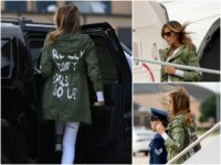 Melania Trump’s ‘I Really Don’t Care, Do U?’ Parka Selling for $900 on Ebay