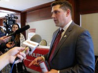 kevin-nicholson-wisconsin-ap FILE - In this Jan. 30, 2018, file photo, Wisconsin Republican Senate candidate Kevin Nicholson speaks with reporters in Madison, Wis. Nicholson's opponent in the Aug. 14, 2018, primary is state Sen. Leah Vukmir. Nicholson submitted his nomination papers to get on the ballot with the state Elections Commission on …