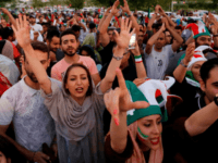 tehran stadium world cup Cheers and jubilations as #Iranian families gather to watch #Iran play #Spain in a rare screening of World Cup in Tehran’s #AzadiStadium.
