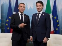French president Emmanuel Macron, left, meets Italian Prime Minister Giuseppe Conte during last week's G7 summit in Canada French president Emmanuel Macron, left, meets Italian Prime Minister Giuseppe Conte during last week's G7 summit in Canada