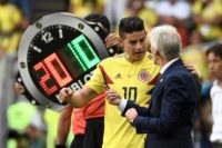 Colombia coach Jose Pekerman drops a hint that star striker James Rodriguez might start against Poland