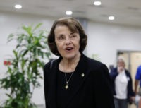 California Primary Senate Dianne Feinstein In this May 17, 2018 file photo, Sen. Dianne Feinstein, D Calif., departs after a vote on Gina Haspel to be CIA director, on Capitol Hill in Washington. Feinstein is facing a challenge from fellow Democrat Kevin de Leon, currently California state Senate president pro tem, in the upcoming California Primary on June 5. (AP Photo/Alex Brandon, File) Dianne Feinstein