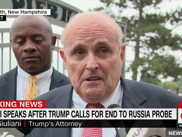 Giuliani on Mueller Probe: Special Counsel Should ‘Put Up or Shut Up’