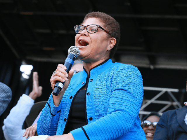 Video: Frank Luntz Urges Joe Biden to Pick Karen Bass as
Running Mate