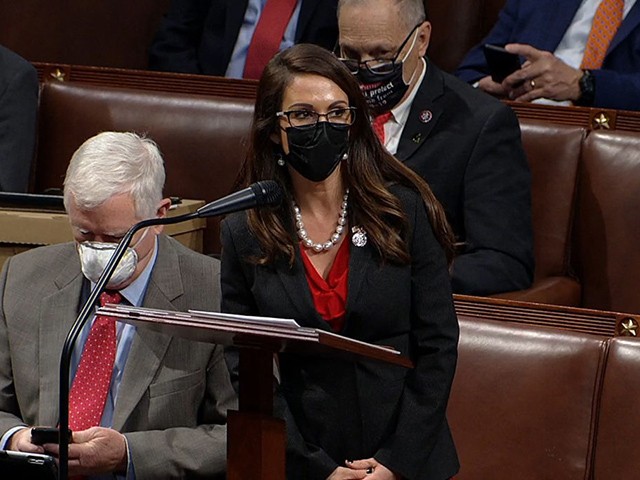 Lauren Boebert Calls Out Democrats for Supporting Political
Violence: 'I Call Bullcrap'
