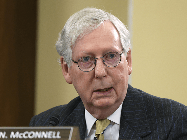 Mitch McConnell Strategy: Force Democrats to 'Finance' $3.5
Trillion 'Infrastructure' Plan