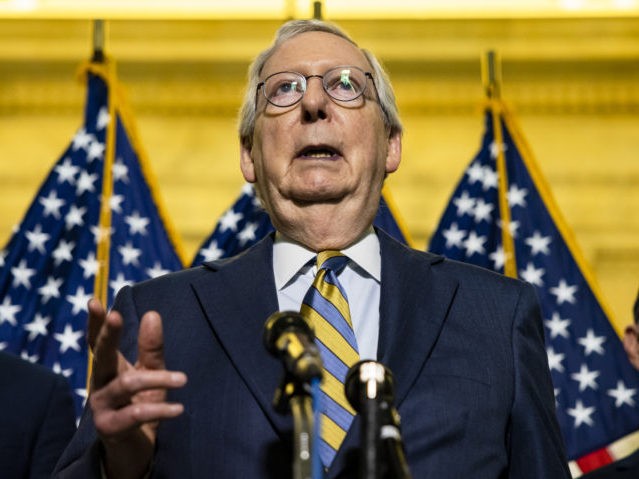 Mitch McConnell Calls for President Biden to Withdraw David
Chipman Nomination