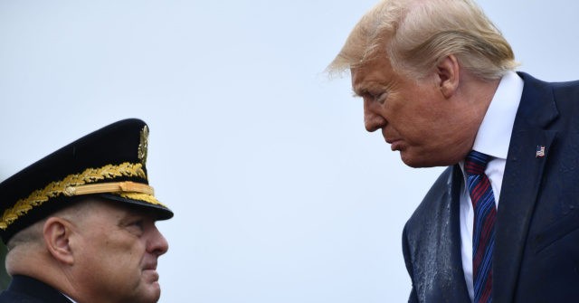 Trump on 'Dumbass' Milley: 'Action Should Be Taken Immediately' 1 Trump on 'Dumbass' Milley: 'Action Should Be Taken Immediately'