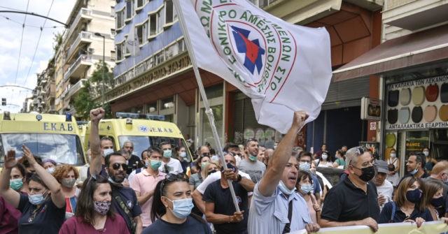 Nearly 6,000 Greek Hospital Workers Suspended for Not Getting Vaccine 1 Nearly 6,000 Greek Hospital Workers Suspended for Not Getting Vaccine
