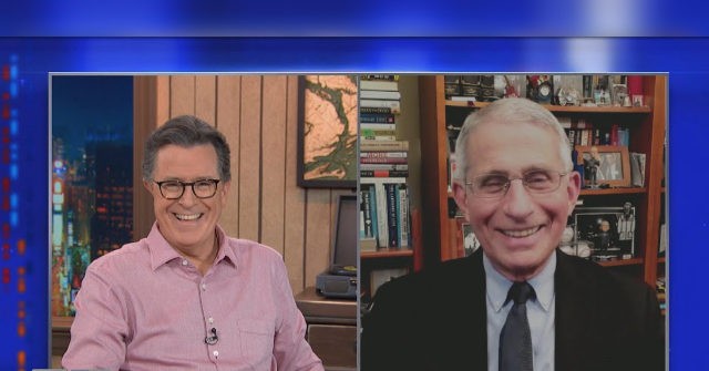 Deafening Silence: CBS's 'Late Show with Stephen Colbert' Won’t Acknowledge Bombshell Report Linking Fauci to Wuhan Lab After Praising Him as ‘America's Most Trusted Doctor’ 1 Deafening Silence: CBS's 'Late Show with Stephen Colbert' Won’t Acknowledge Bombshell Report Linking Fauci to Wuhan Lab After Praising Him as ‘America's Most Trusted Doctor’