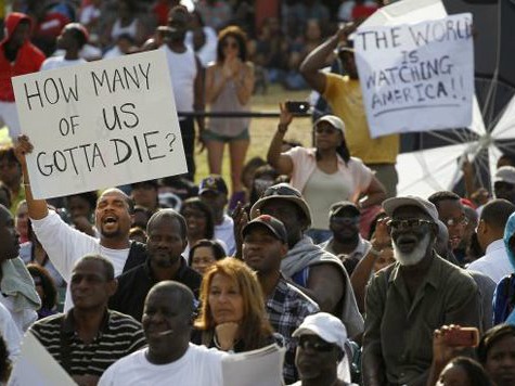 Anti-Zimmerman Demonstrators Shout After Acquittal 'The System Has Failed!' Anti-Zimmerman Demonstrators Shout After Acquittal 'The System Has Failed!'