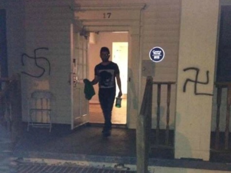 Jewish Fraternity at Emory University Defaced with Swastikas Jewish Fraternity at Emory University Defaced with Swastikas