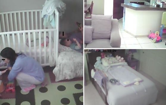 Naked spycam babysitter ganged banged
