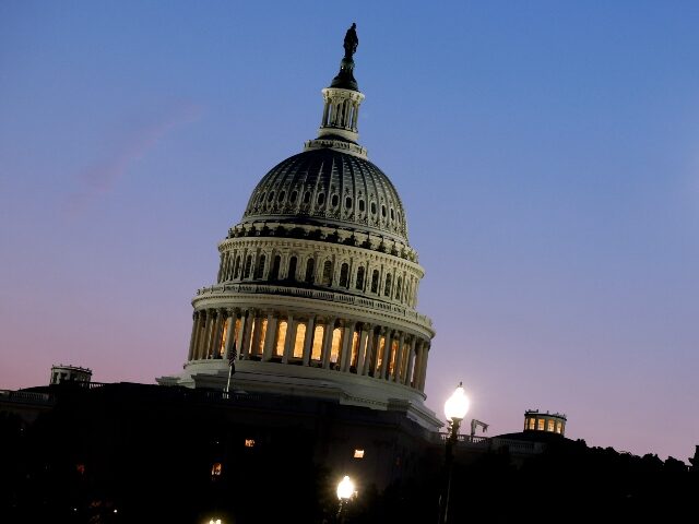 WASHINGTON, DC - SEPTEMBER 05: A view of the U.S. Capitol Building during sunrise on Septe